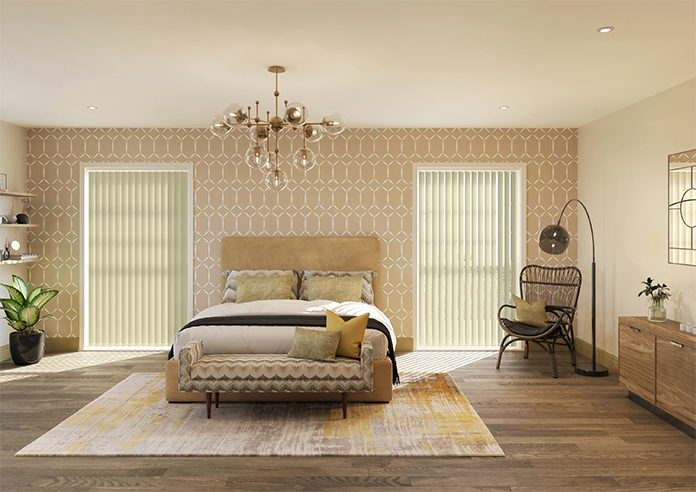 Roma, Warm Cream - Vertical Blind - Image 8